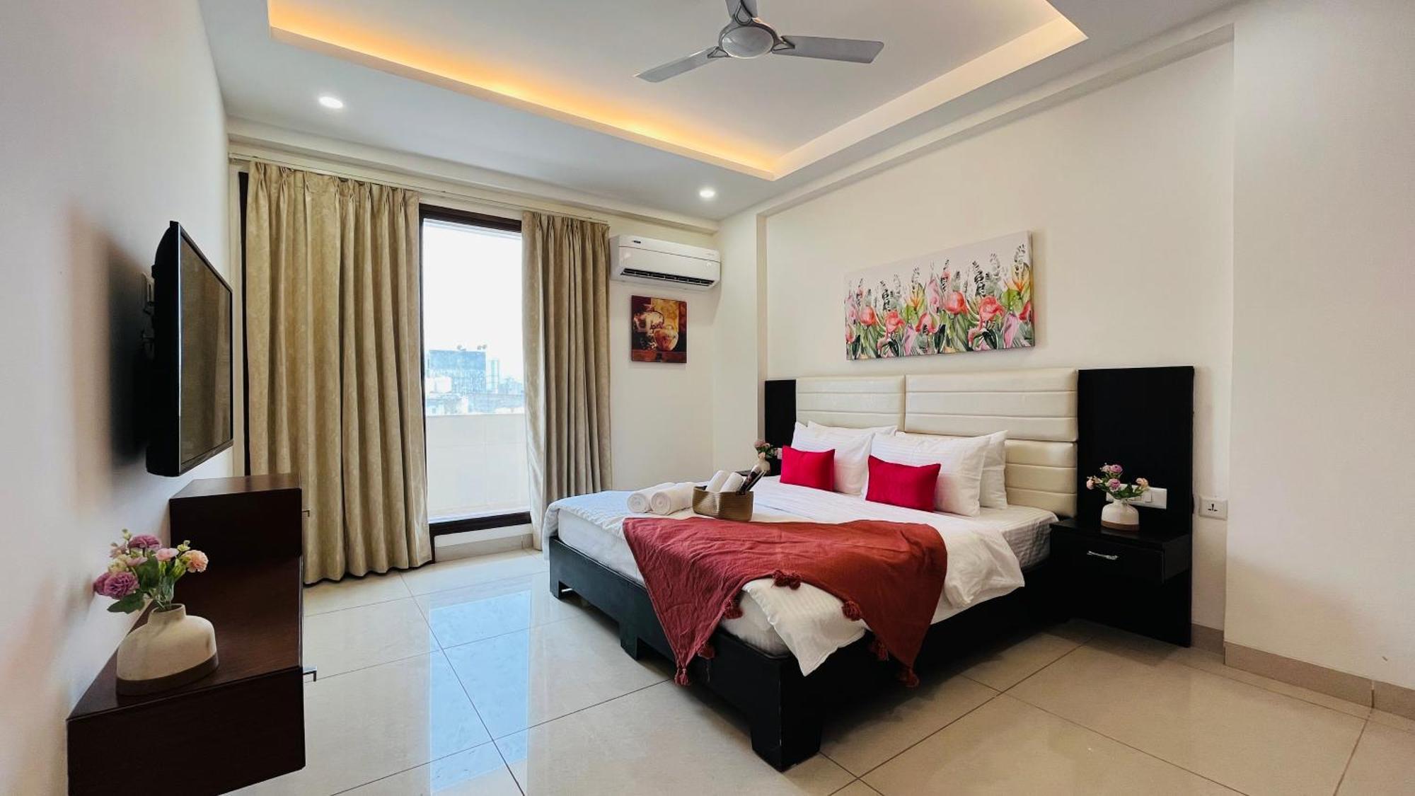 Olive Service Apartments - Golf Course Road Gurgaon Exterior foto