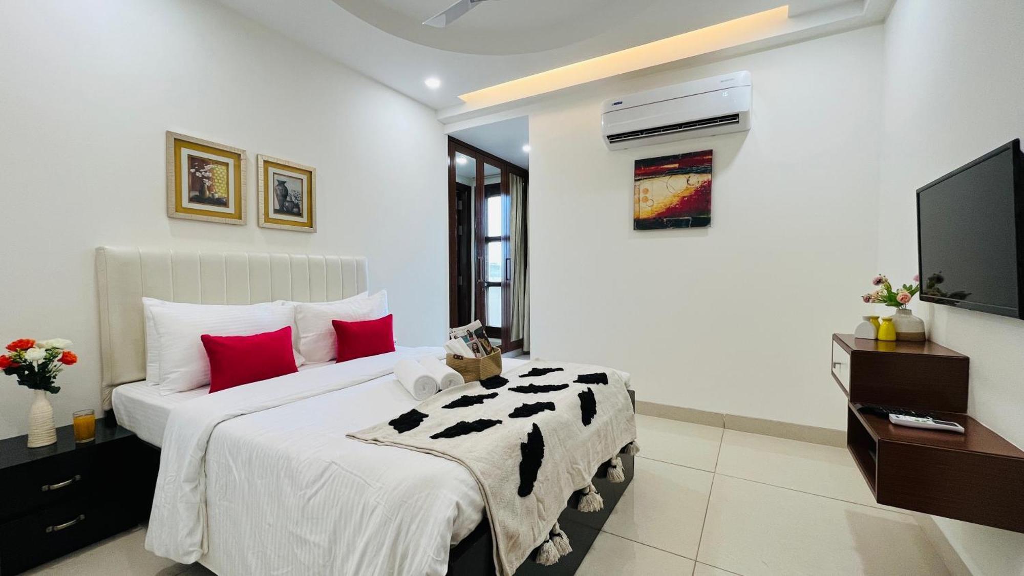 Olive Service Apartments - Golf Course Road Gurgaon Cameră foto