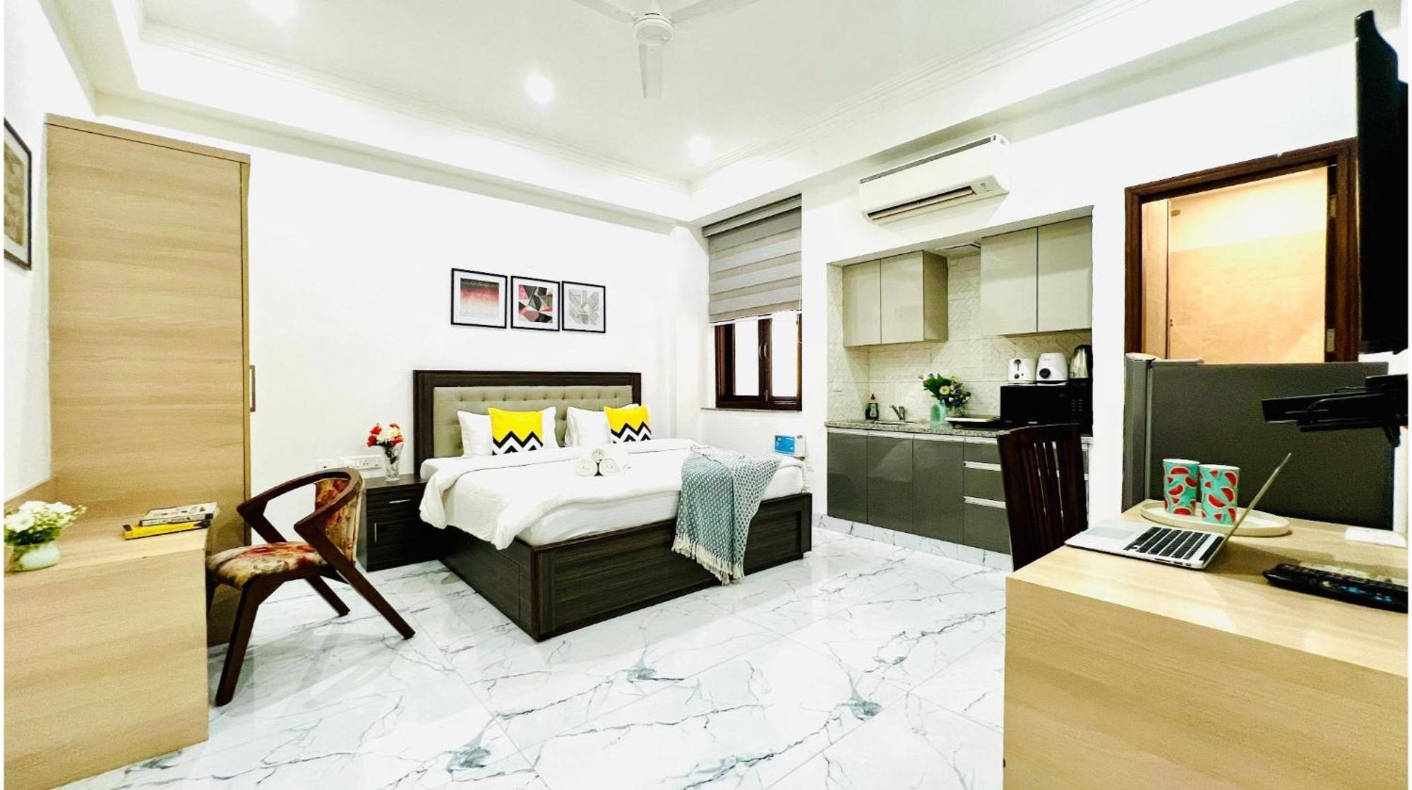 Olive Service Apartments - Golf Course Road Gurgaon Exterior foto