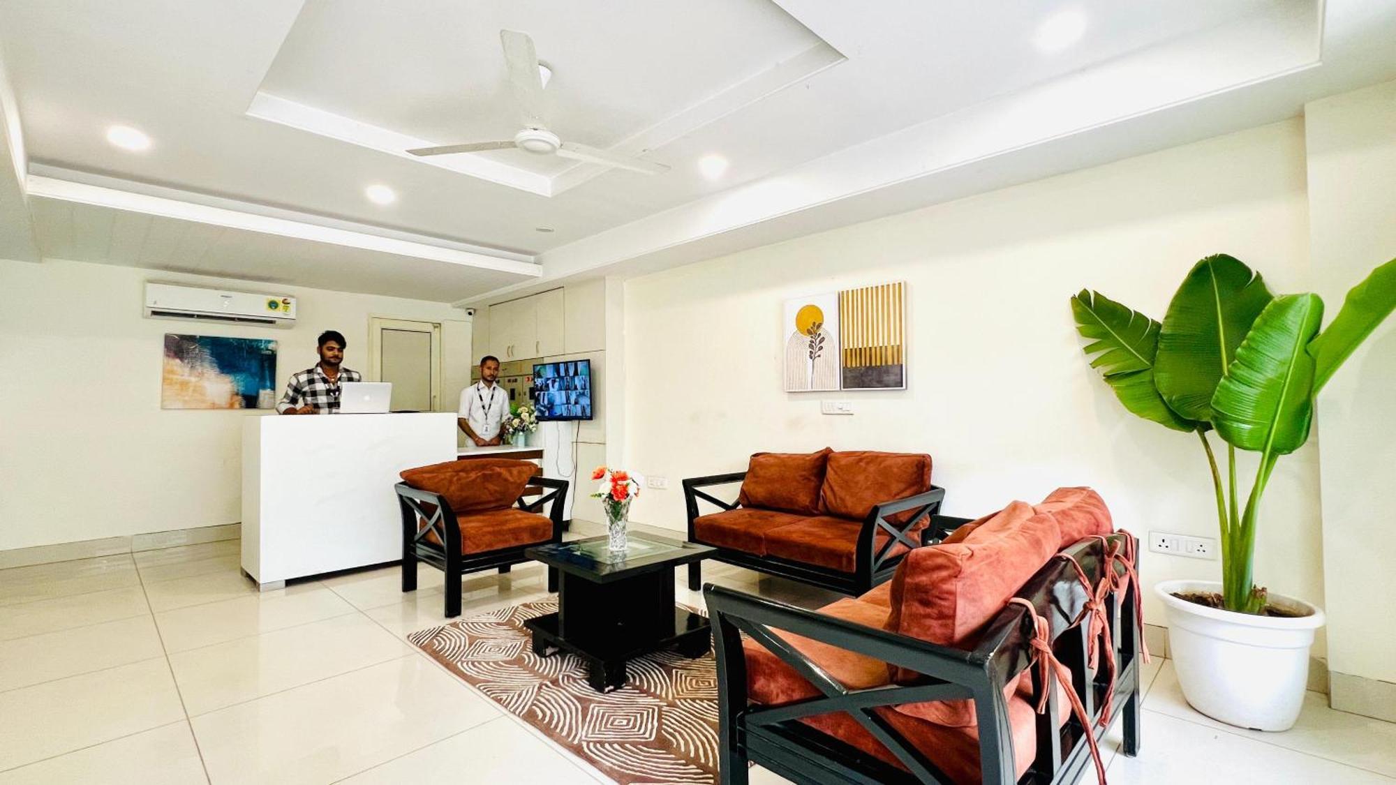 Olive Service Apartments - Golf Course Road Gurgaon Exterior foto